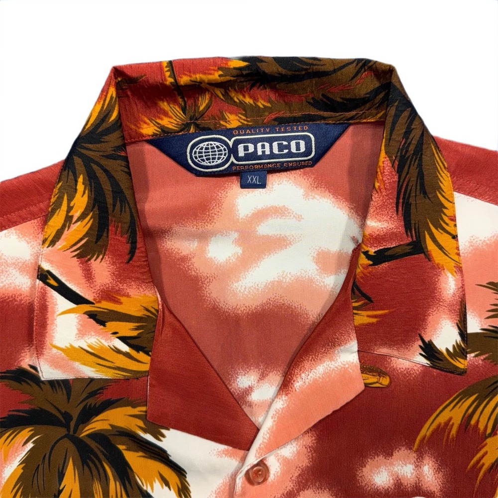 Vintage PACO Hawaiian‎ Shirt XXL - Picture 9 of 14